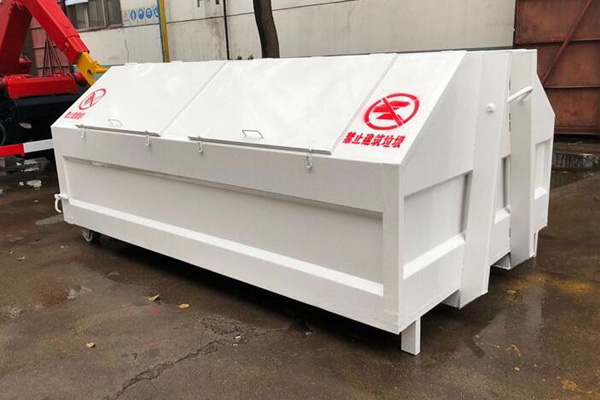 大型勾臂车垃圾箱，贵州勾臂垃圾车垃圾箱厂家直销