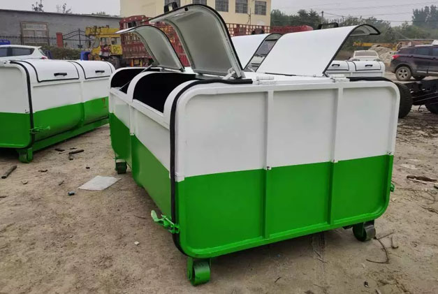 贵阳垃圾车垃圾箱，垃圾收集箱体制造厂家